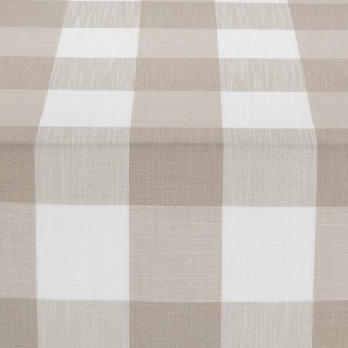Travertine Buffalo Check Table Runner
