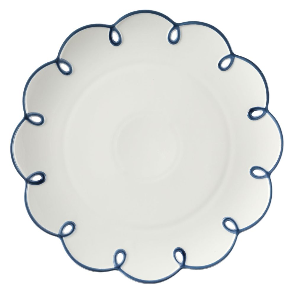 Cobalt Sofia Glass Charger